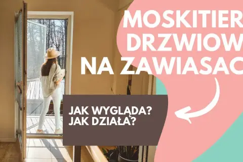 Jak zrobić moskitierę na drzwi balkonowe, aby uniknąć insektów latem